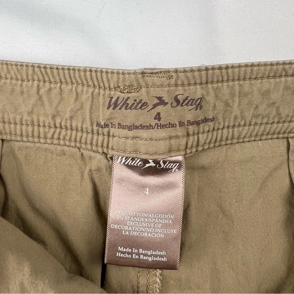 White Stag - Women’s Skort - Size 4 - Medium Khaki - Skirt and Shorts